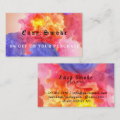 Vape Winkelen voor zakelijke korting Kaart Visitekaartje (Voorkant / Achterkant)