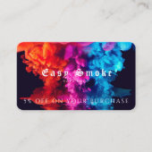 Vape Winkelen voor zakelijke korting Kaart Visitekaartje (Voorkant)