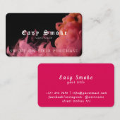 Vape Winkelen voor zakelijke korting Kaart Visitekaartje (Voorkant / Achterkant)
