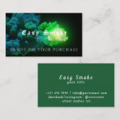 Vape Winkelen voor zakelijke korting Kaart Visitekaartje (Voorkant / Achterkant)