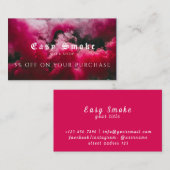 Vape Winkelen voor zakelijke korting Kaart Visitekaartje (Voorkant / Achterkant)