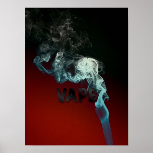 Vapegrager voor dames met hoge kwaliteit Poster (Voorkant)