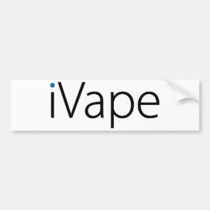 Vapende elektronische Sigarettenventilator Bumpersticker