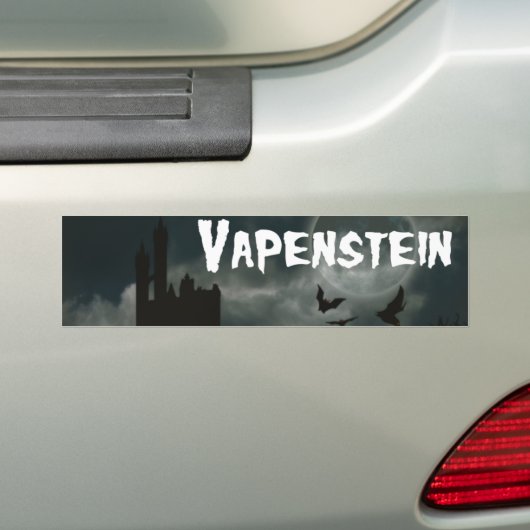 Vapenstein Bumpersticker (Op auto)