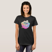 Vapergolf esthetisch glitch palm regolffynthwav t-shirt (Voorkant volledig)