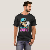 Vapers Gonna Vape Gorilla T-shirt Vape T-shirt (Voorkant volledig)