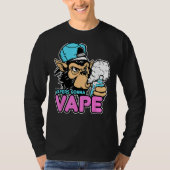 Vapers Gonna Vape Gorilla Vape T-shirt (Voorkant)