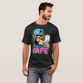 Vapers Gonna Vape Gorilla Vape T-shirt (Voorkant volledig)