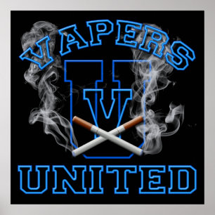 VAPERS VERENIGD POSTER