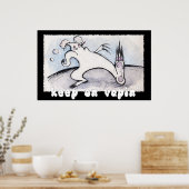 vapin blijven houden " poster (Keuken)