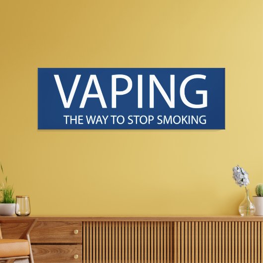 Vaping Canvas Afdruk (Insitu (Woonkamer))
