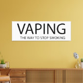 Vaping Canvas Afdruk (Insitu (Woonkamer))