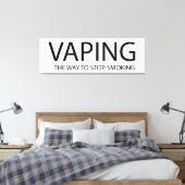 Vaping Canvas Afdruk (Insitu (Slaapkamer))