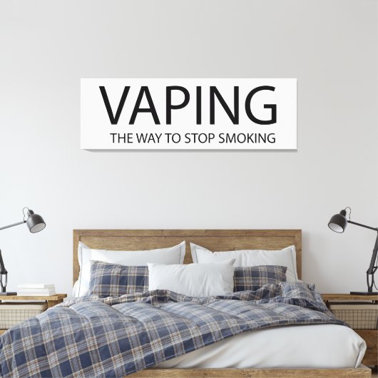 Vaping Canvas Afdruk (Insitu (Slaapkamer))