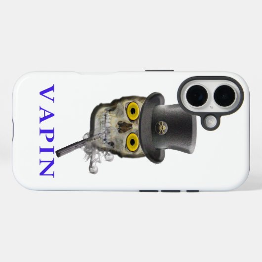 Vaping Case-Mate iPhone Case (Achterkant (horizontaal))