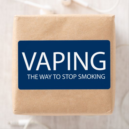 Vaping Etiket (Insitu)