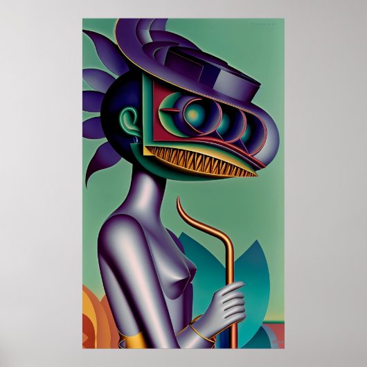 Vaping haar weg door de universiteit poster (Voorkant)