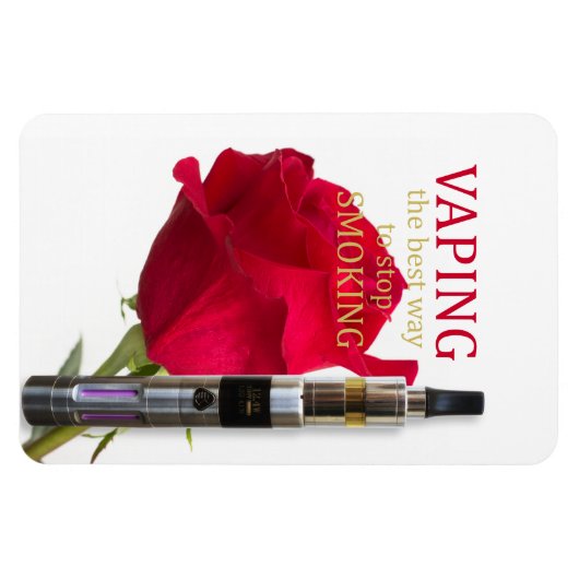 Vaping is de beste manier om te stoppen met roken magneet (Horizontaal)