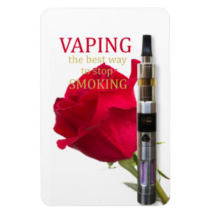 Vaping is de beste manier om te stoppen met roken magneet