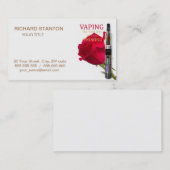 Vaping is de beste manier om te stoppen met roken visitekaartje (Voorkant / Achterkant)
