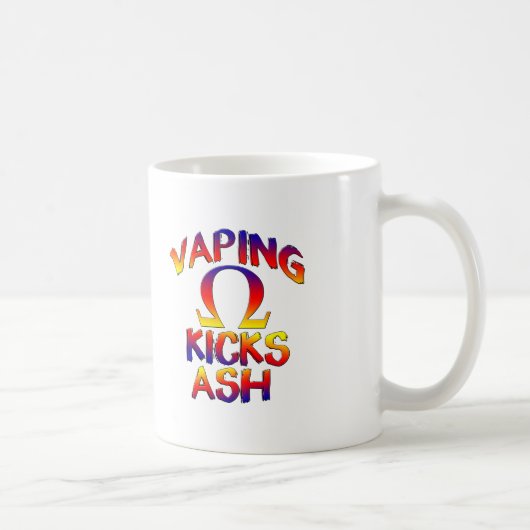 Vaping Kicks Ash Koffie Mokken Cups (Rechts)