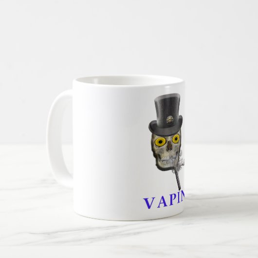 Vaping Koffiemok (Voorkant links)