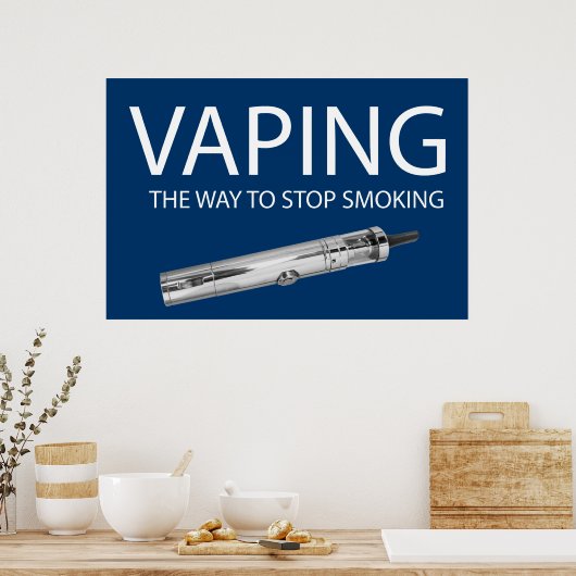 Vaping Poster (Keuken)
