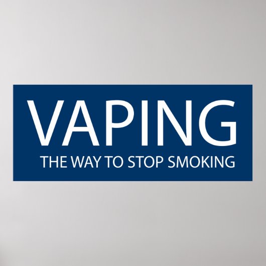 Vaping Poster (Voorkant)
