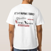 Vaping Thding T-shirt (Achterkant)