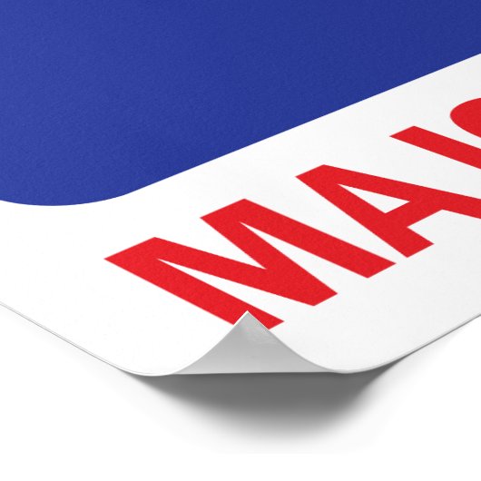 Vaping van grote Logo Vaper, aangepast Poster afdr (Hoek)