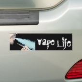 Vapingerpen voor tapedrive Bumpersticker (Op auto)