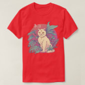 Vapor Cat T-shirt (Design voorkant)