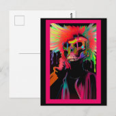 Vaporface Death Rattle Briefkaart (Voorkant / Achterkant)