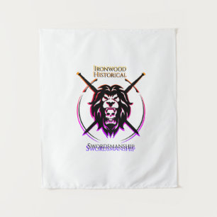 Vaporgolf-banner Wandkleed