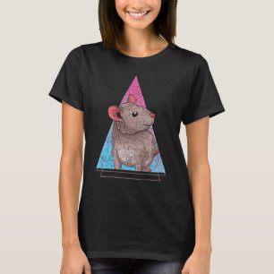 Vaporgolf esthetica eigenaar dierlijk ratje t-shirt