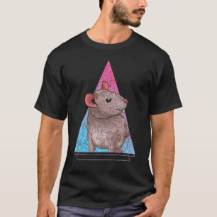 Vaporgolf esthetica eigenaar dierlijk ratje t-shirt
