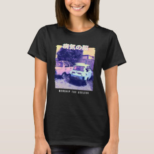 Vaporgolf esthetisch glitch 80s Retro Polska T-shirt