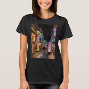 Vaporgolf Glitch esthetische stijl Japan Tokio Mem T-shirt