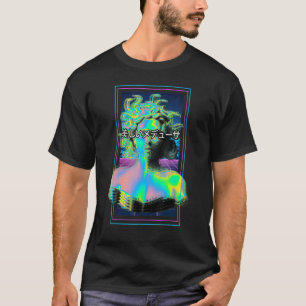 Vaporgolf Medusa Mythology Gorgon in de Griekse Me T-shirt