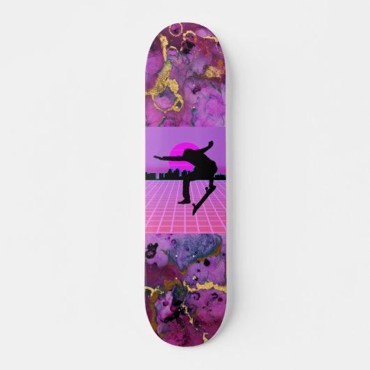 Vaporgolf Skateboarder 7 3/4-inch skateboard Deck (Voorkant)