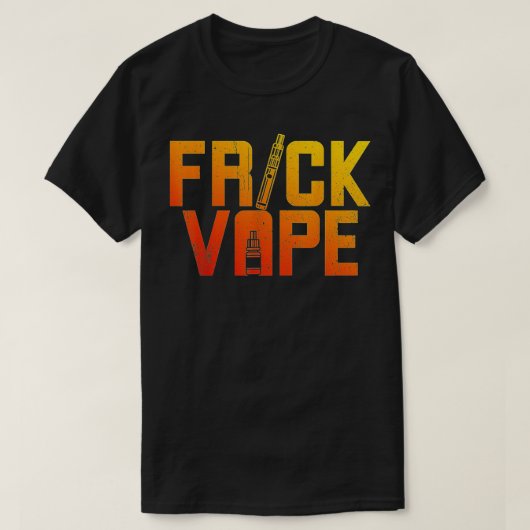 Vaporiseren en E-sigaretten Vape T-shirt (Design voorkant)