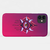 Vaporware Demon Eye - Kleurrijke Gotiek Case-Mate iPhone Case (Achterkant (horizontaal))
