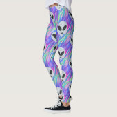vaporwave alien emoji leggings (Links)