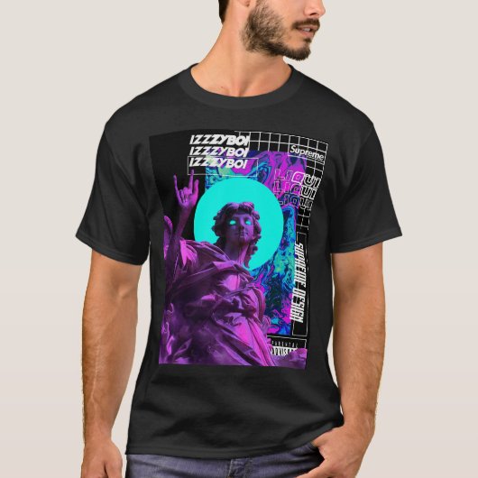 Vaporwave Angel Greek Cool Modern Style  T-shirt (Voorkant)