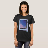 Vaporwave Anime Landschap T-shirt (Voorkant volledig)