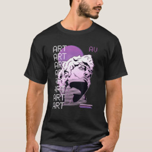 Vaporwave Art Beeld Beeld Japanse 80s Retro T-shirt