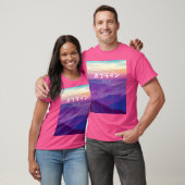 Vaporwave Art voor cyber Punk offline T-shirt (Unisex)