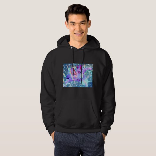 Vaporwave Cat - Hoodie  (Voorkant volledig)
