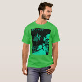 Vaporwave Cool Cat Japanese Urban Neon Style boy r T-shirt (Voorkant volledig)