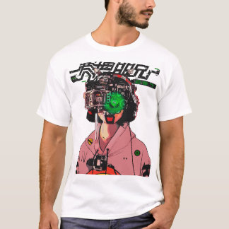 Vaporwave Cyberpunk Japans Modern Urban Style Out T-shirt